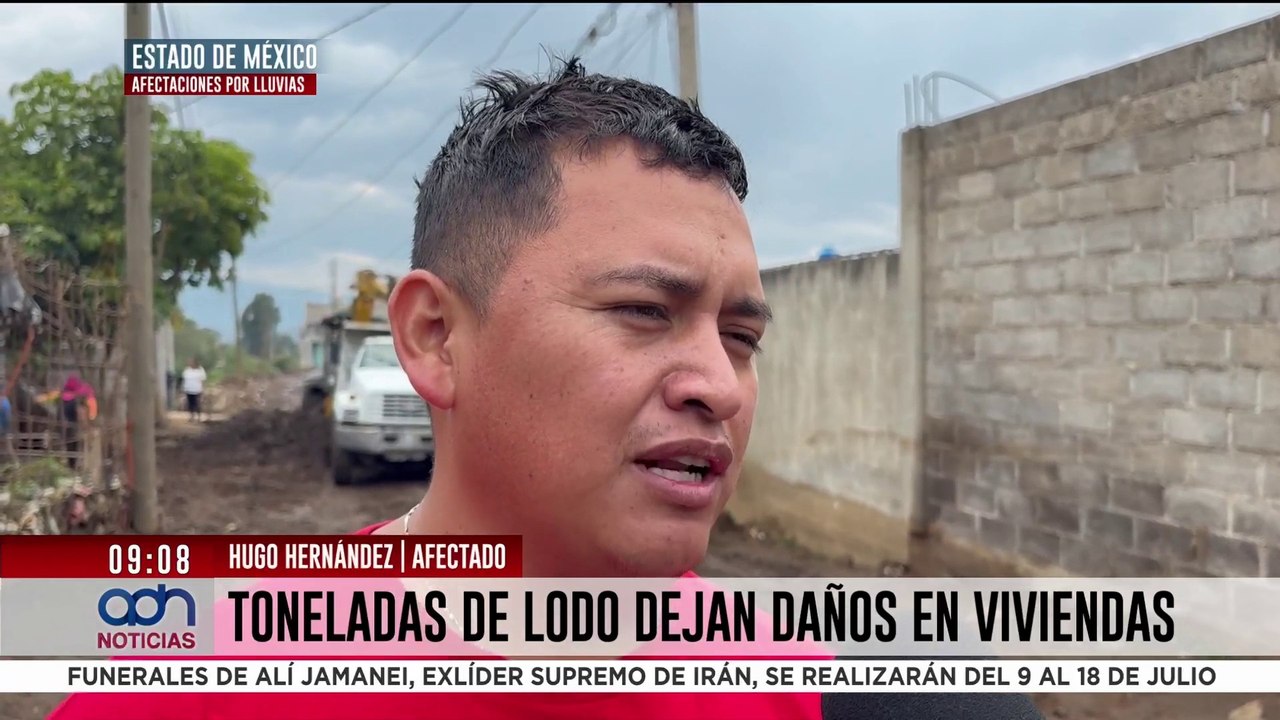 Inundación en Chalco: desborda barranca, hay destrozos y un muerto