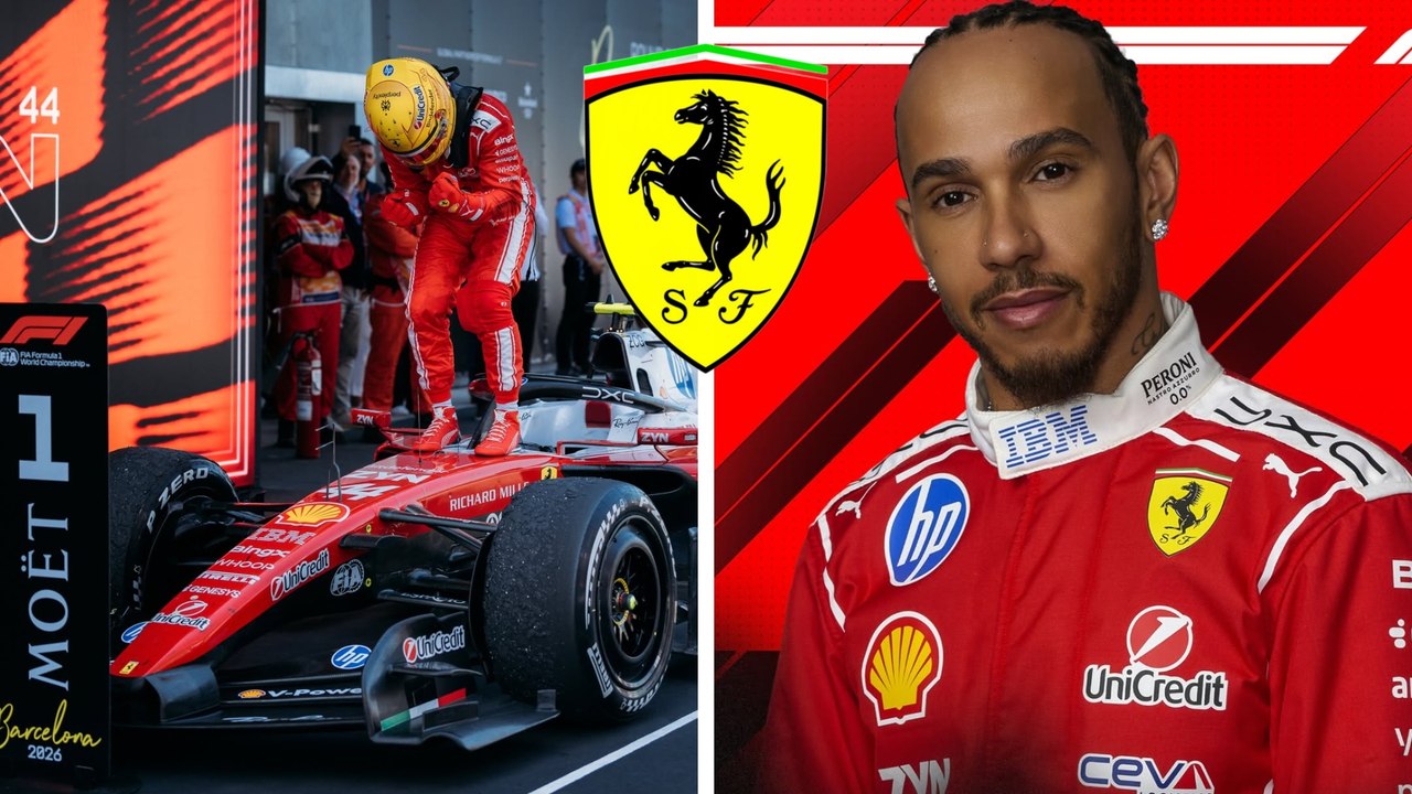 Lewis Hamilton logra conseguir su primera victoria con Ferrari en el GP de Barcelona