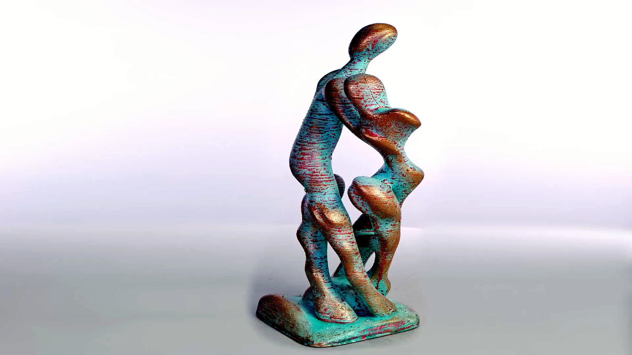 Paso Doble Skulptur