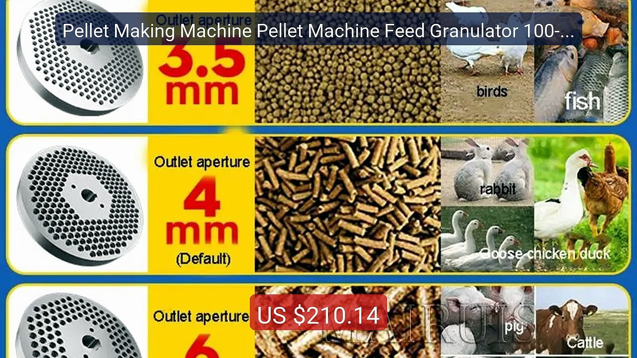 Pellet Making Machine Pellet Machine Feed Granulator 100-200Kg... -- Hot Deal 2026 | Limited Offer!