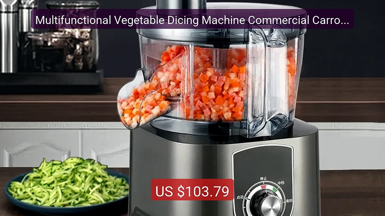 Multifunctional Vegetable Dicing Machine Commercial Carrot Po... -- Amazing Value 2026 | Must Have!