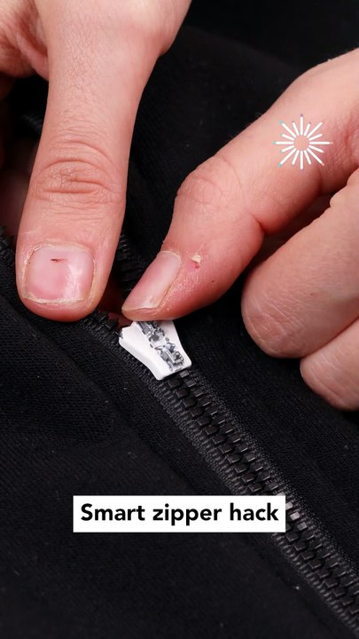 How to easily fix stuck zippers✨