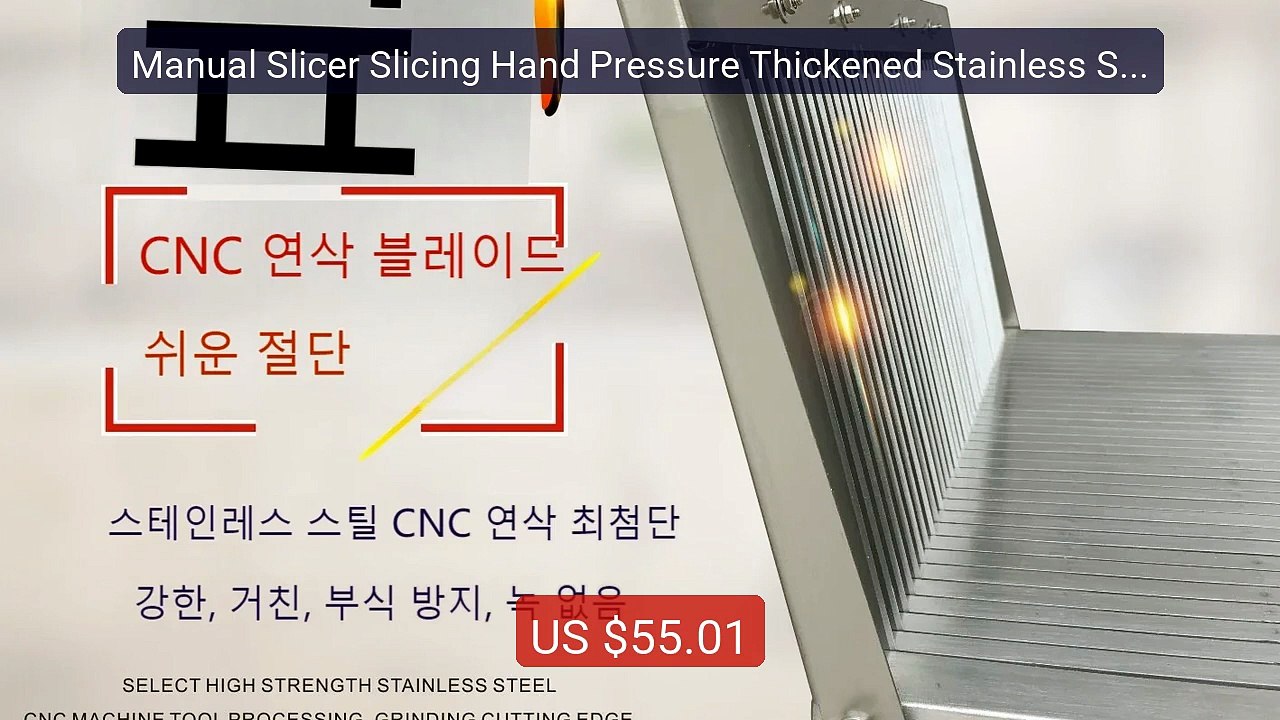 Manual Slicer Slicing Hand Pressure Thickened Stainless Steel... -- Amazing Value 2026 | Must Have!