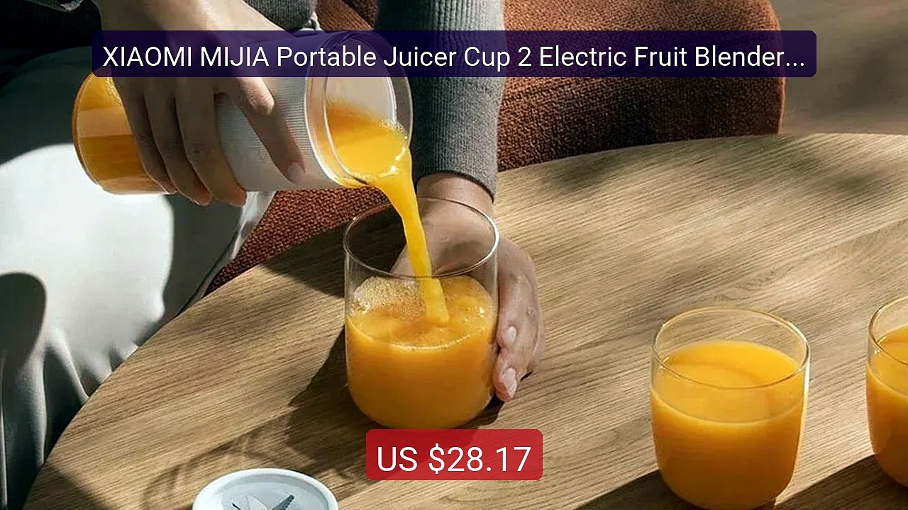 XIAOMI MIJIA Portable Juicer Cup 2 Electric Fruit Blender Mach... -- Hot Deal 2026 | Limited Offer!