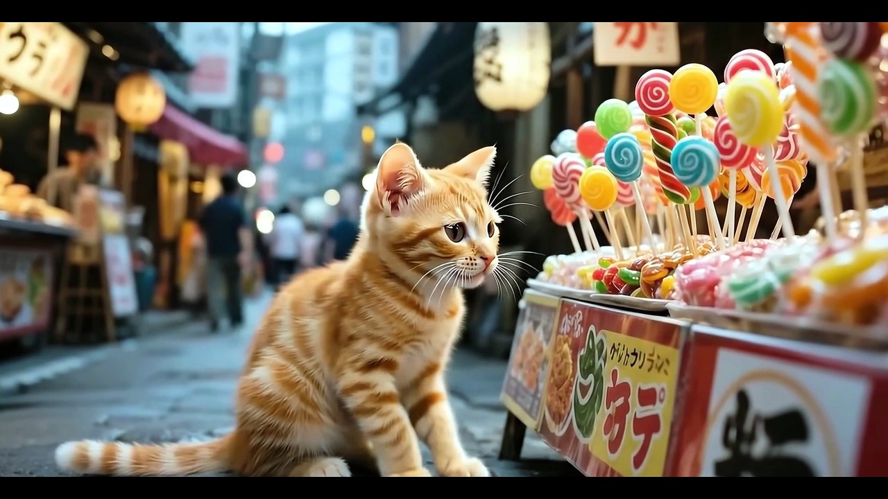 🎆 Ginger's Dream Comes True! Mom Cat Takes Her to Japan's Hanabi Festival - Part 2