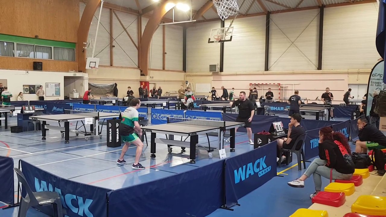 Critérium Fédéral de Tennis de Table à Chaumont le 01/02/26 - Les pongistes