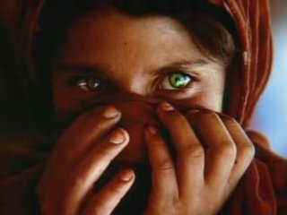 La jeune fille Afghane