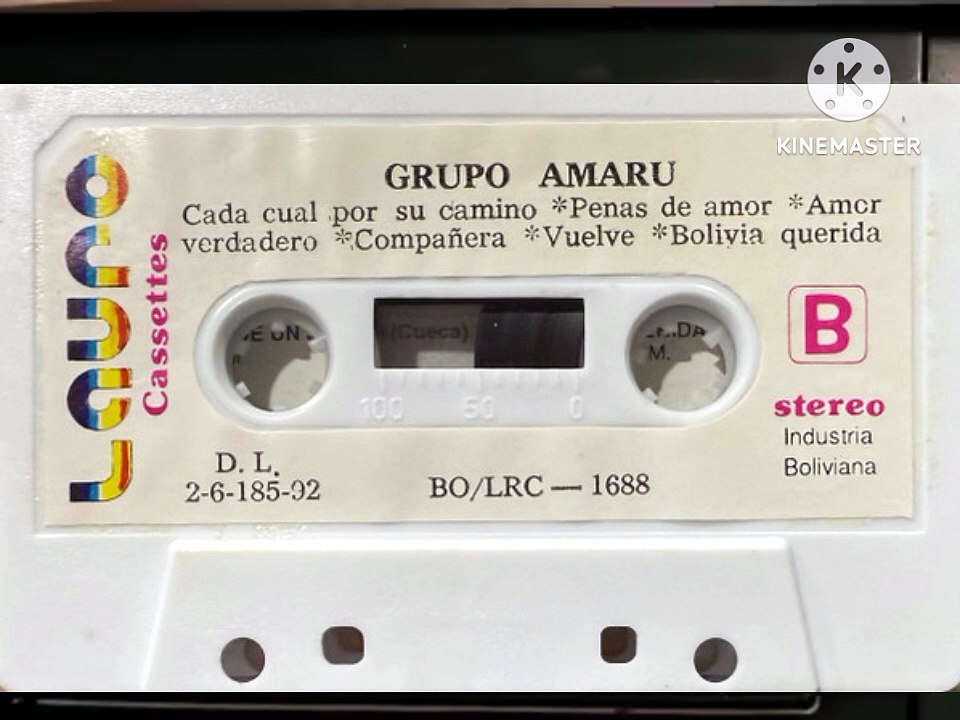 Bolivia querida grupo amaru cassette