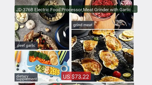 JD-376B Electric Food Processor,Meat Grinder with Garlic Peele... Best Buy 2026 | Great Quality!