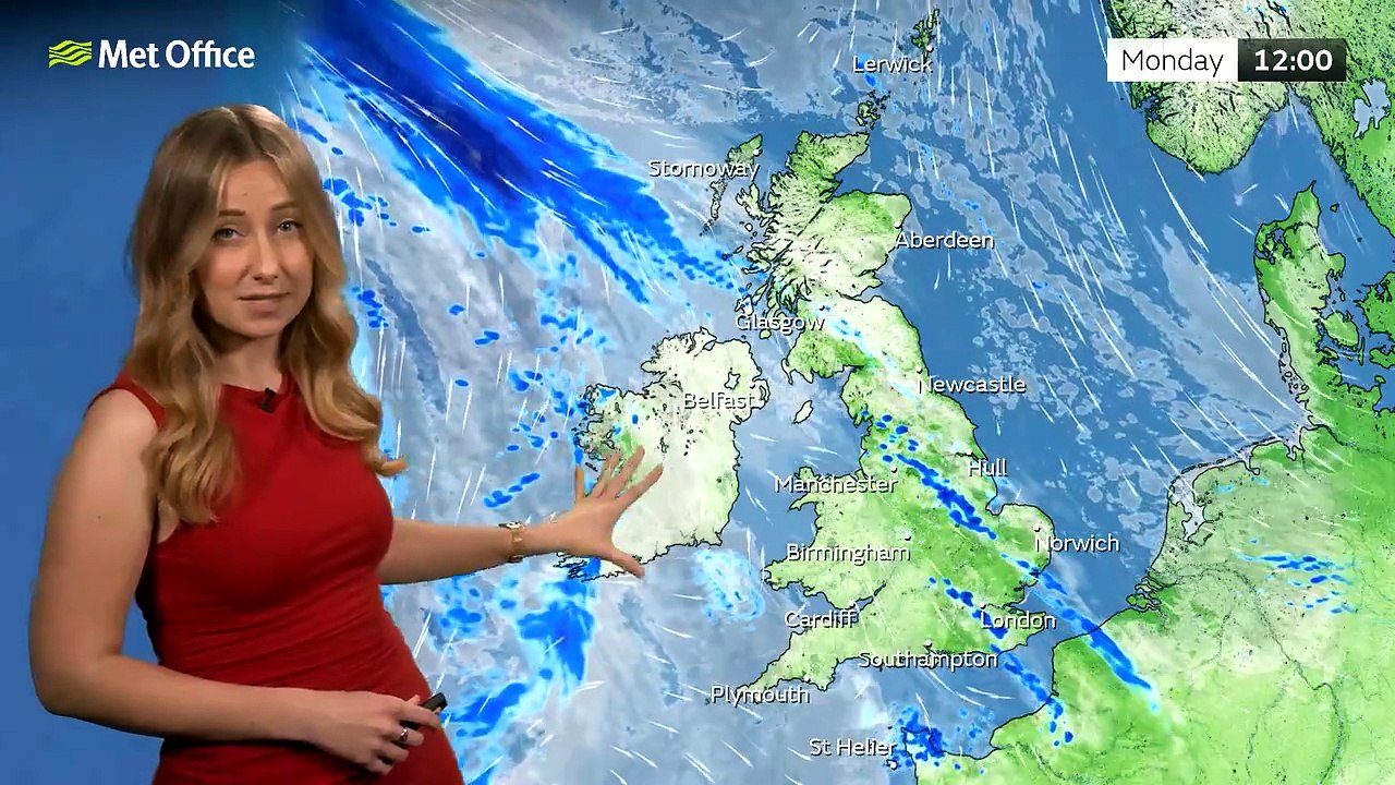 Met Office Sunday Evening Weather Forecast 14/06/2026