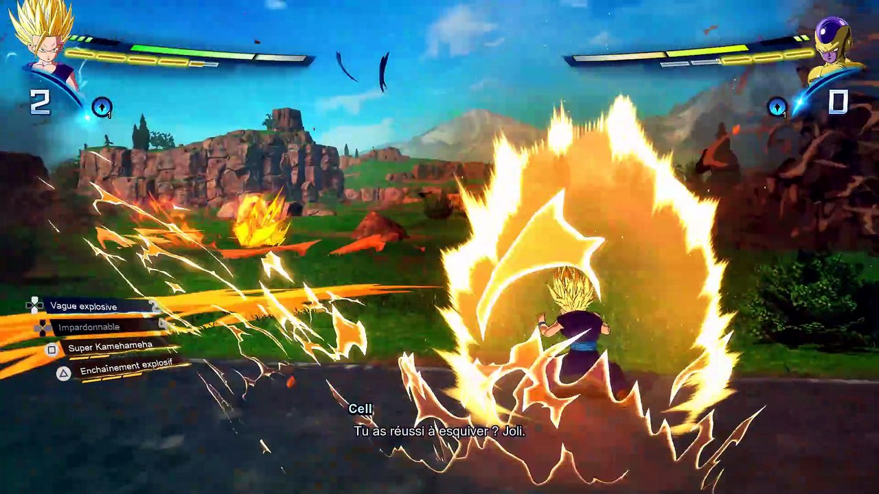 DRAGON BALL  Sparking! ZERO Gohan Ssj2 Vs Golden Freezr