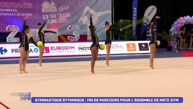 Erreurs, émotions et adieux ... revivez la dernière compétition de l’ensemble de Metz Gym au championnat de France de gymnastique rythmique