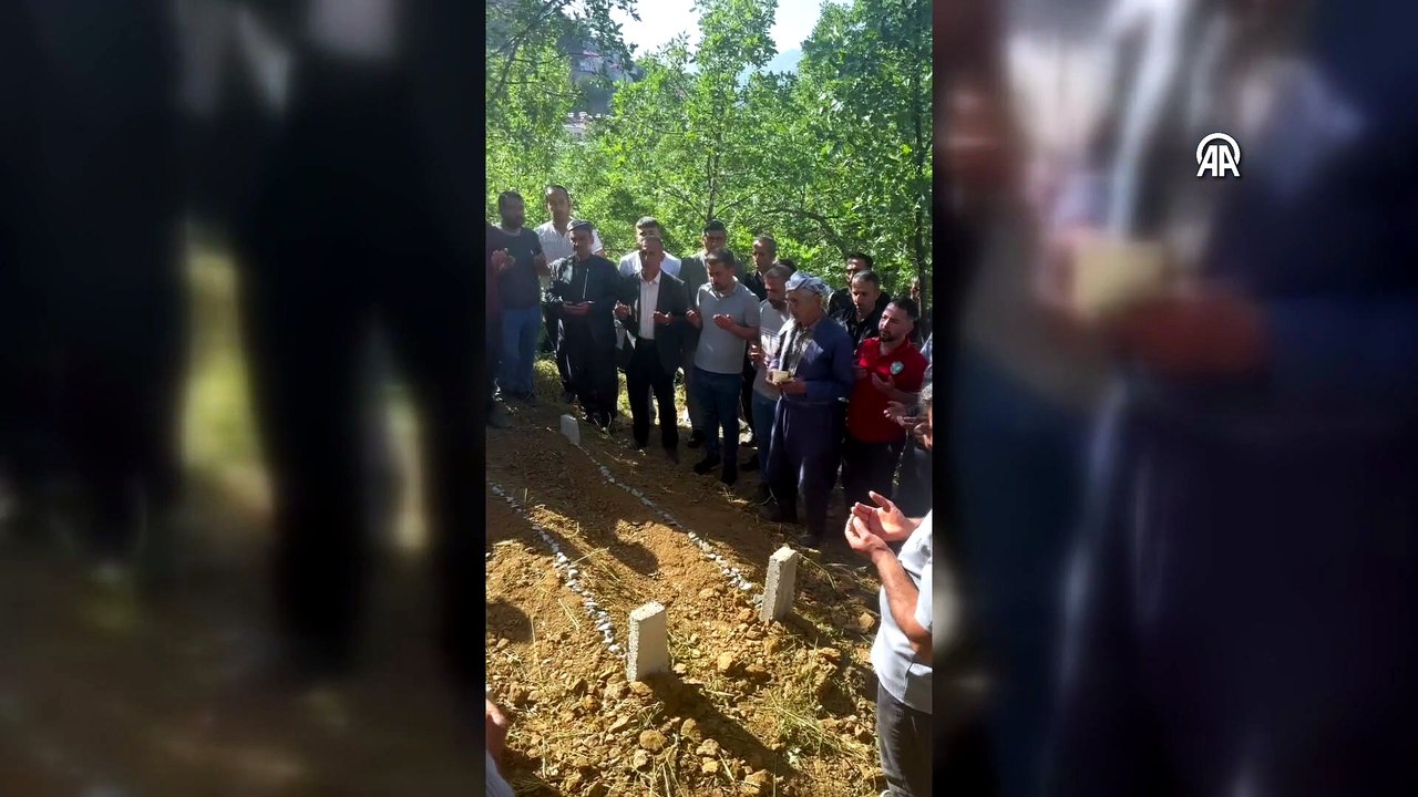 4 cenaze yan yana! Gözyaşları sel oldu