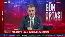Cumhurbaşkanı Erdoğan'ın uçağı Ankara Havalimanı'nda