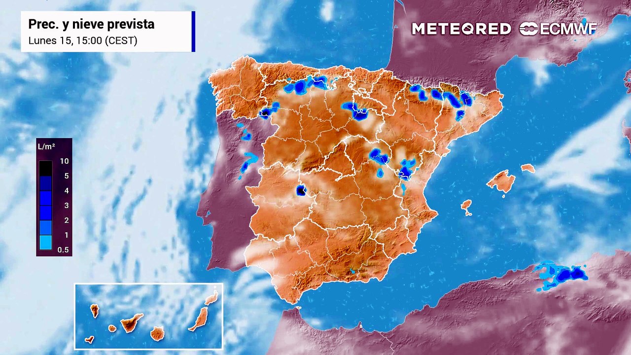Las nubes convectivas crecerán en la tarde de mañana