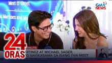 AZ Martinez at Michael Sager, muling nagkasama sa isang fan meet | 24 Oras