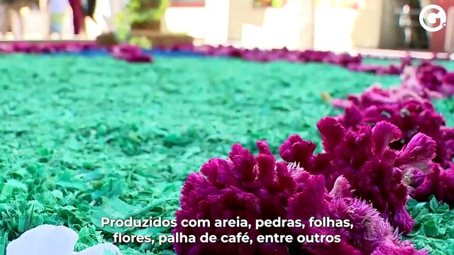 Como surgiram os tapetes de Corpus Christi