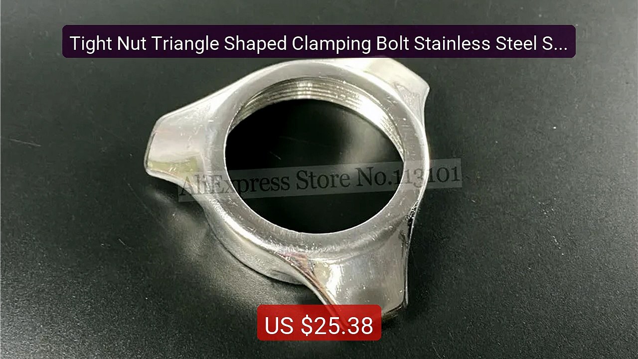 Tight Nut Triangle Shaped Clamping Bolt Stainless Steel Sausag... -- Hot Deal 2026 | Limited Offer!