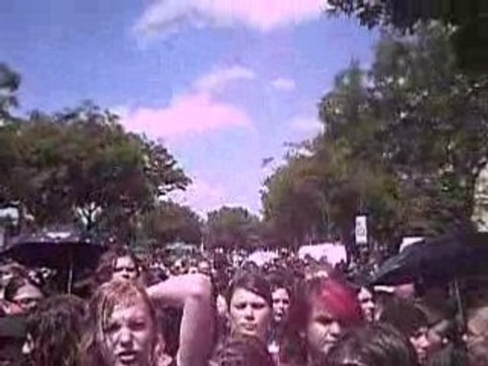 21 juin parc des princes après l'arrosage