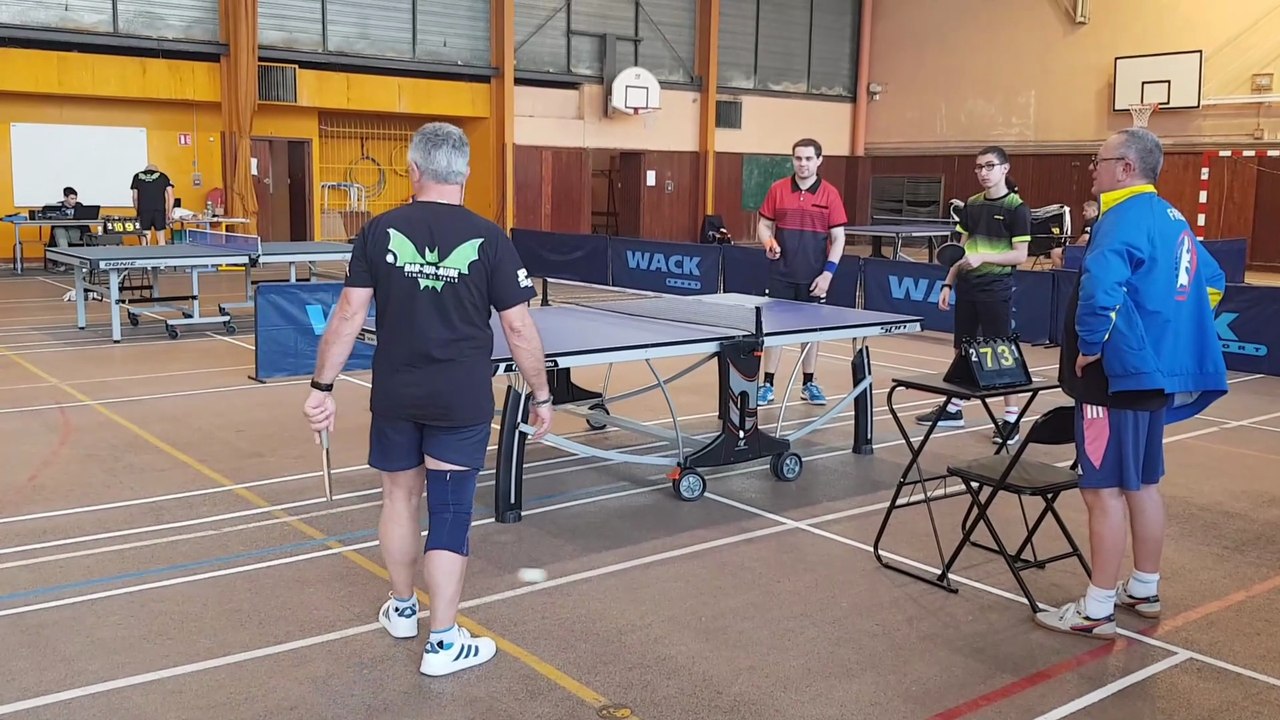 Championnats de Tennis de Table à Bar sur Aube le 07/03/26 - Phase 2 - Nogent 2 vs Bar sur Aube TT