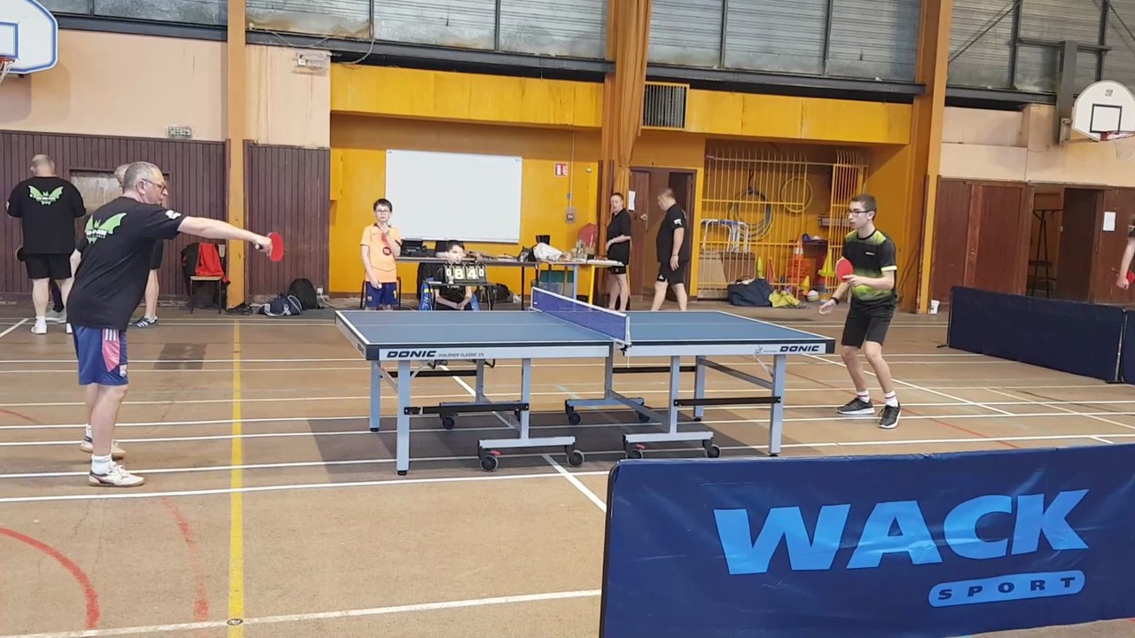 Championnats de Tennis de Table à Bar sur Aube le 07/03/26 - Phase 2 - Nogent 2 vs Bar sur Aube TT