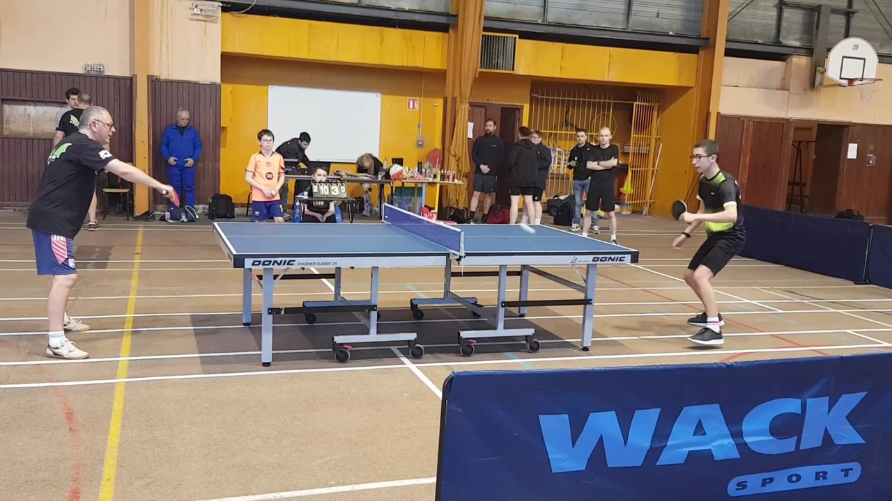 Championnats de Tennis de Table à Bar sur Aube le 07/03/26 - Phase 2 - Nogent 2 vs Bar sur Aube TT