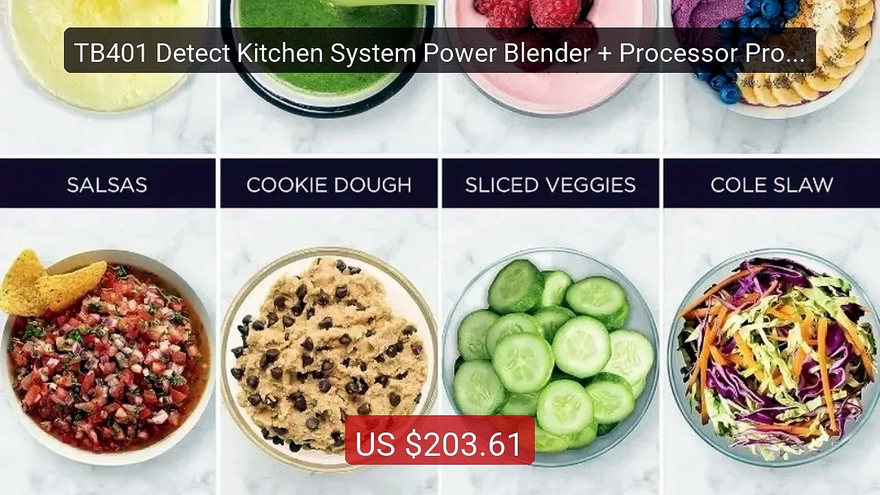 TB401 Detect Kitchen System Power Blender + Processor Pro, 72 oz. P... -- Top Rated 2026 | Buy Now!