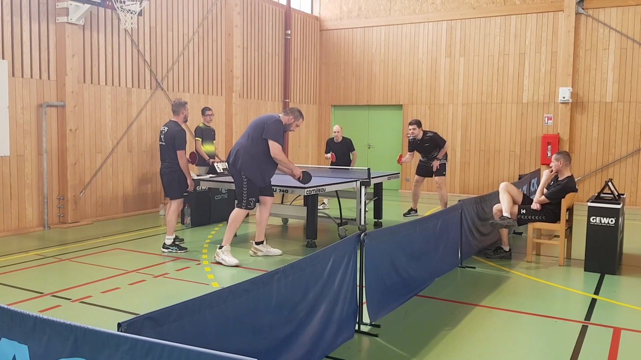 Championnats de Tennis de Table à Nogent le 21/03/26 - Phase 2 - Nogent 2 vs Chaumont ECAC