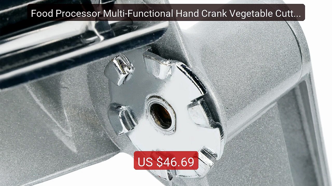 Food Processor Multi‑Functional Hand Crank Vegetable Cutter Grater... -- Best Deal 2026 | Shop Now!