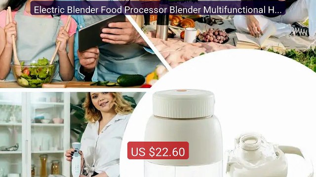 Electric Blender Food Processor Blender Multifunctional Handheld E... Best Deal 2026 | Shop Now!