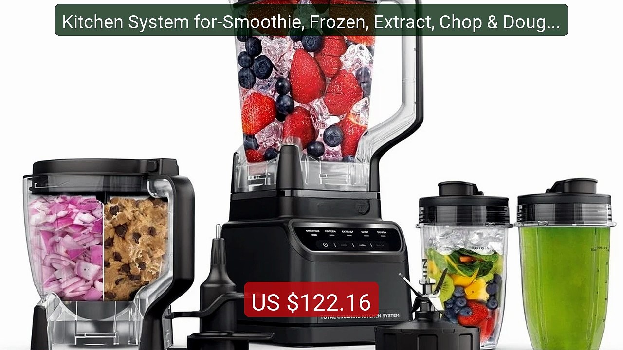 Kitchen System for-Smoothie, Frozen, Extract, Chop & Dough, Pi... -- Hot Deal 2026 | Limited Offer!