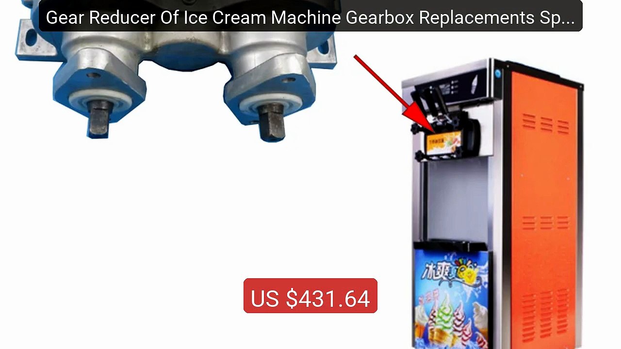 Gear Reducer Of Ice Cream Machine Gearbox Replacements Spare P... -- Hot Deal 2026 | Limited Offer!