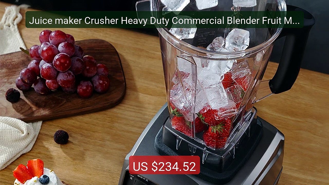 Juice maker Crusher Heavy Duty Commercial Blender Fruit Mix... -- Top Pick 2026 | Unbeatable Price!