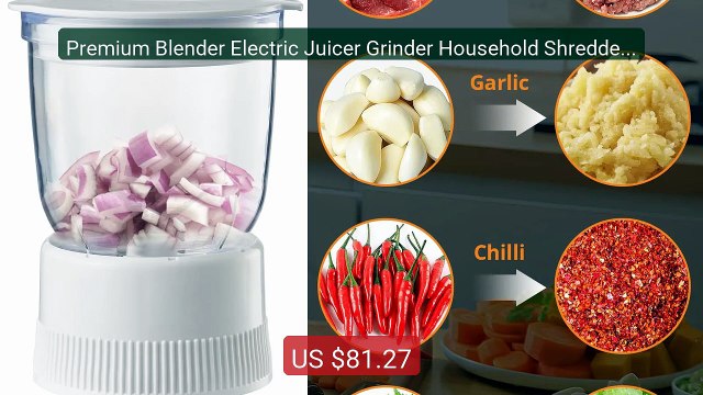 Premium Blender Electric Juicer Grinder Household Shredder Fo... Amazing Value 2026 | Must Have!