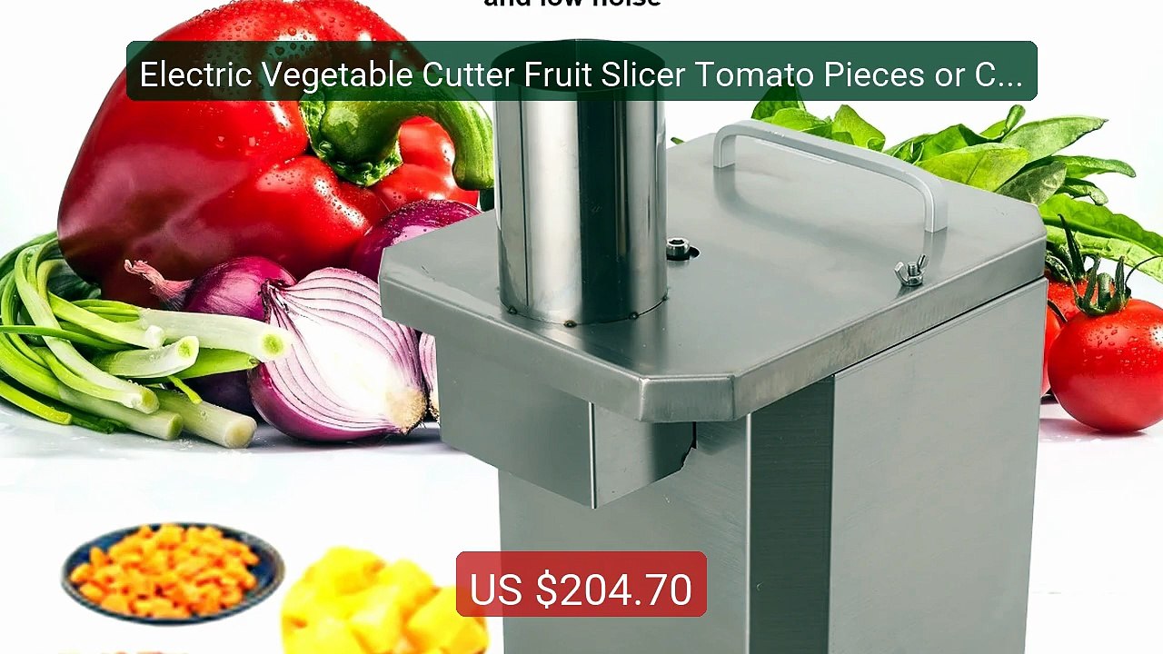 Electric Vegetable Cutter Fruit Slicer Tomato Pieces or Cube C... -- Hot Deal 2026 | Limited Offer!