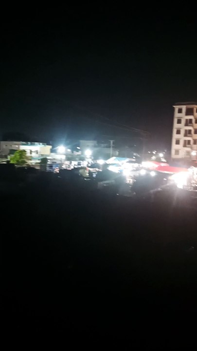 Night view of uttrakhand india
