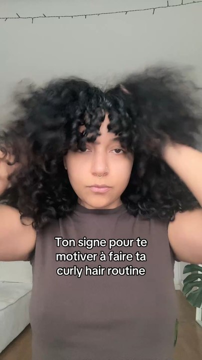 Curly hair routine du dimanche