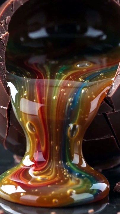 🍫 Chocolate Shell Crack ASMR 🤯 | Wait For The Melt!