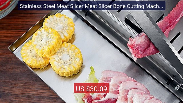 Stainless Steel Meat Slicer Meat Slicer Bone Cutting Machine M... Best Buy 2026 | Great Quality!