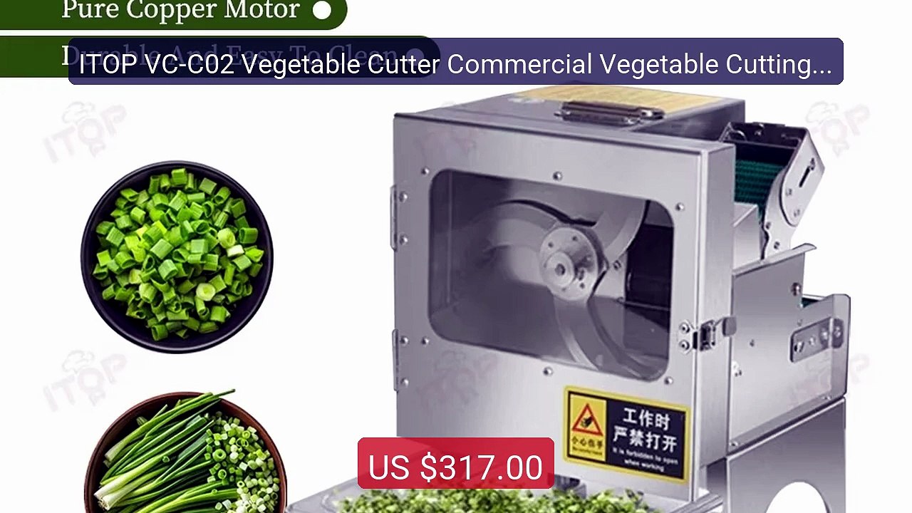 ITOP VC-C02 Vegetable Cutter Commercial Vegetable Cutting Mach... -- Best Buy 2026 | Great Quality!