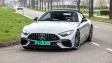 Mercedes SL63 AMG 4Matic+ - Acceleration Sounds !