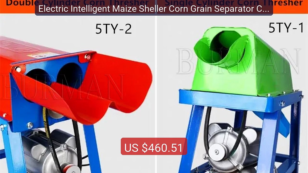 Electric Intelligent Maize Sheller Corn Grain Separator Cob Re... -- Hot Deal 2026 | Limited Offer!