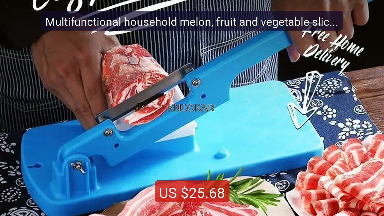 Multifunctional household melon, fruit and vegetable slicer de... -- Hot Deal 2026 | Limited Offer!