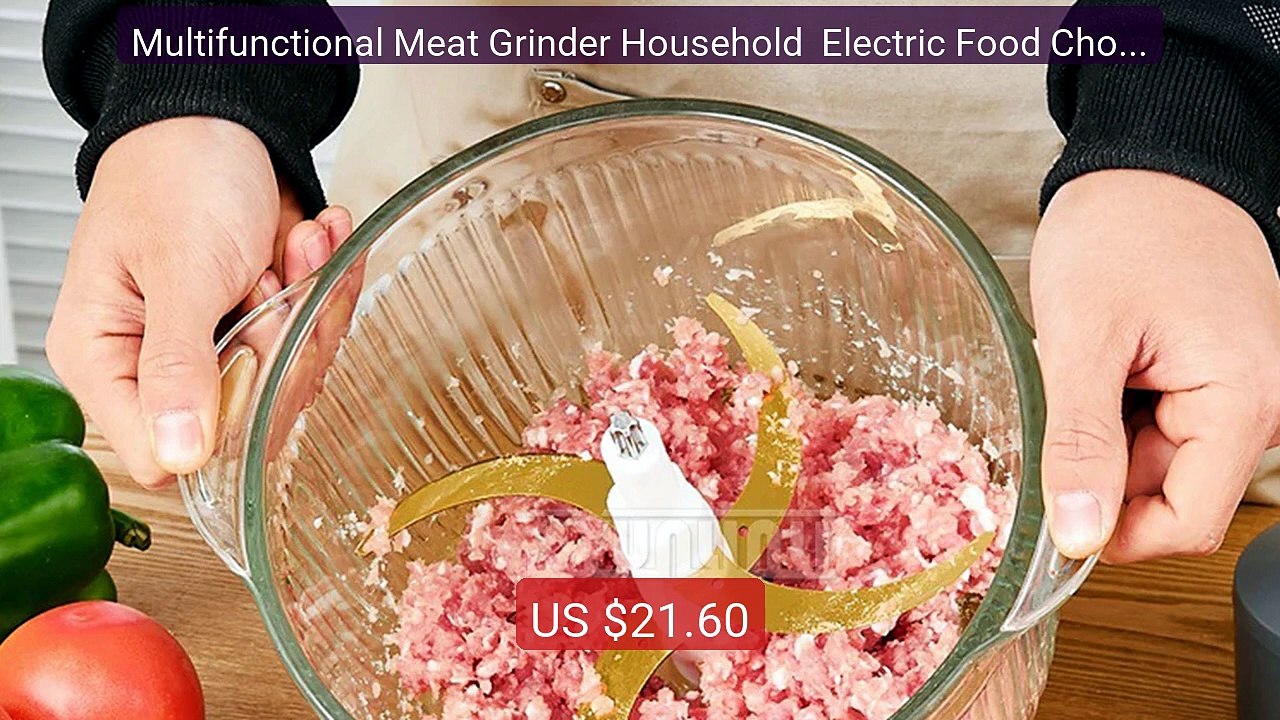 Multifunctional Meat Grinder Household  Electric Food Chopper ... -- Best Buy 2026 | Great Quality!