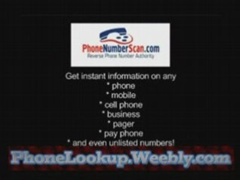 Phone Call - Trace a telephone number (find out who called)