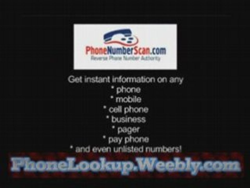 Phone Call - Trace a telephone number (find out who called)