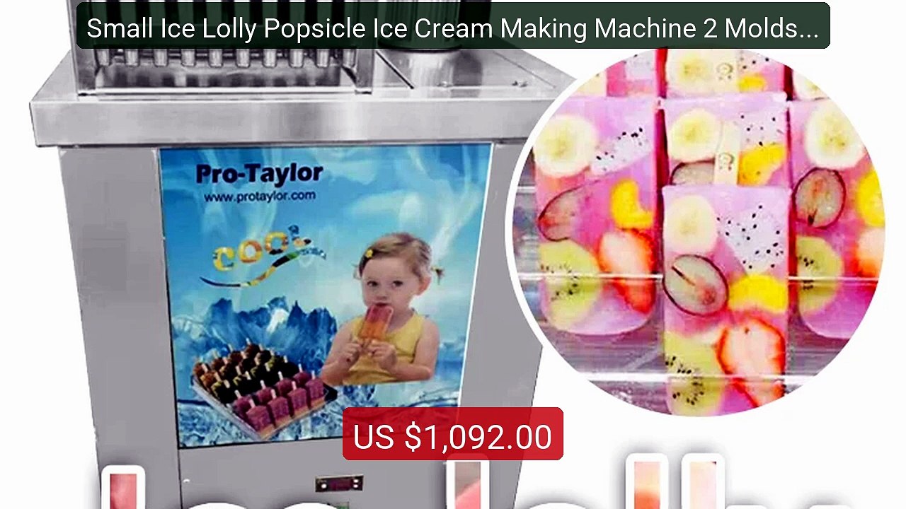 Small Ice Lolly Popsicle Ice Cream Making Machi...