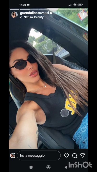 Guendalina tavassi story del giorno tra famiglia e amici