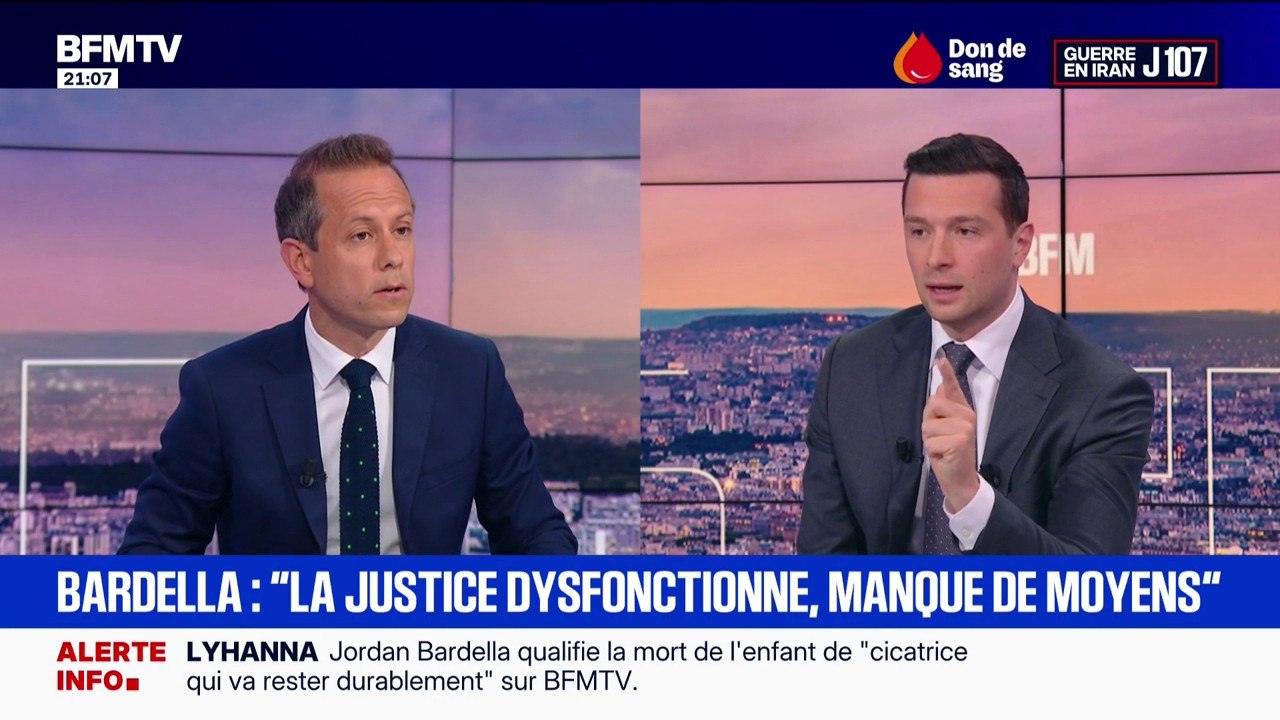 Jordan Bardella: “Il faut un parquet national spécialisé pour les victimes mineures”
