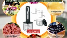 VOFUN-MINI Cordless For Food Processor Electric Kitchen Tool,... -- Amazing Value 2026 | Must Have!